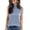Gray, variant on HAJWOH Women's Sleeveless Tank Tops 2026 Spring Fall Ribbed Knit Mock Turtle Neck Slim Fitted Basic Tee Shirts