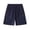 Navy, variant on Kids Boys 4-16 Years Summer Solid Loose Wide Leg Five Points Shorts Double Pocket Soft Breathable Bottoms