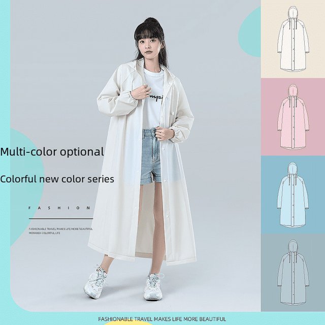 Poncho impermeable para adultos, portátil, no desechable, transparente, para exteriores, para niños