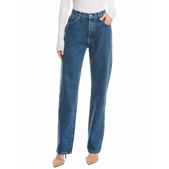 DL1961 womens Demie North Beach Straight Jean, 32, Blue