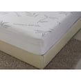 thumbnail image 3 of Elegant Comfort  Premium Bamboo 100% Waterproof Fitted Mattress Protector Green King, 3 of 5