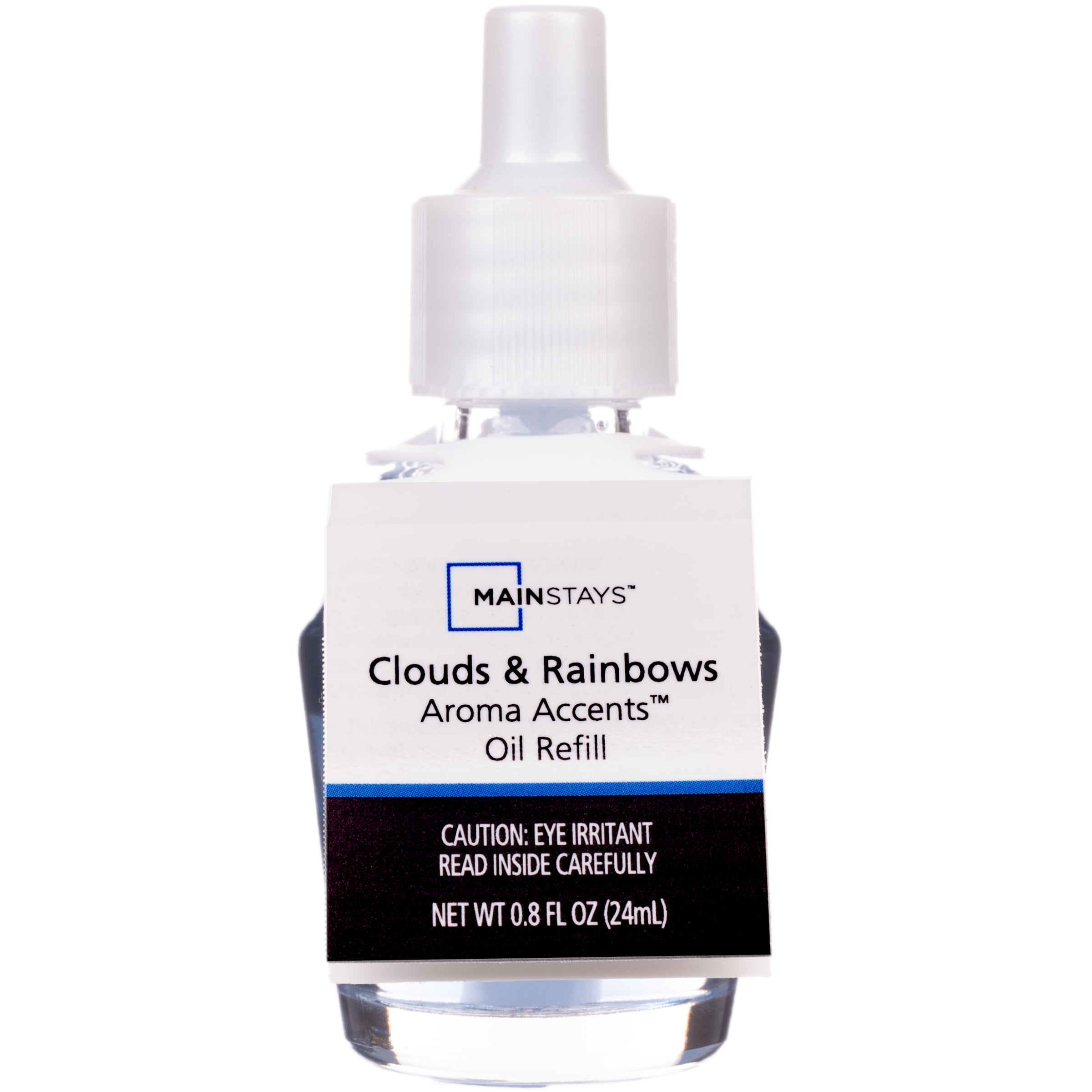(2 pack) Mainstays Aroma Accents Oil Refill 24mL, Clouds & Rainbows