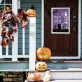 thumbnail image 2 of Koyal Wholesale Happy Halloween Candy Sign, Skeleton Halloween Signs 12 x 18 Inch Frame Included, 2 of 5
