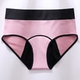 thumbnail image 2 of Lumtrix Seamless Underwear Women No Show Hipster Panties Mid Rise Full Coverage Soft Workout Panties Pink XL, 2 of 3