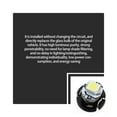 thumbnail image 3 of 10 Pieces Dashboard Light Bulb Panel Replacement Vehicle Lights Indicator Components Replace Accessory Dash Instrument Lamp Modified Component, 3 of 6