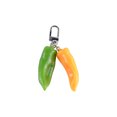 thumbnail image 1 of Qarigey Cadena anillo moda Chilli puerta de casa llavero titular portátil bolso billetera colgante joyería mujer hombre Accesorios de disfraces Verde amarillo Qarigey AP014271-03, 1 of 6