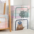 thumbnail image 4 of Seasonal Quilt Storage Case Household Basket Large Capacity Folding Bag Finishing Case Storage Box, 4 of 7