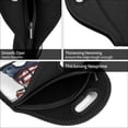 thumbnail image 5 of Pofeuu Patriotic Boxing Bear Art Print Neoprene Lunch box Insulated Soft Bag Mini Cooler Thermal Meal Tote Kit for Boys, Girls,Men,Women,School,Work, Office,Black, 5 of 7