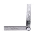 thumbnail image 4 of Rapporteur d'Angle Numérique, Règle d'Angle Numérique en Acier Inoxydable 10-390mm avec Grand Écran LCD Goniomètre Numérique avec Fonction de Maintien des Données et Réinitialisation de la Mise à Jour, 4 of 7