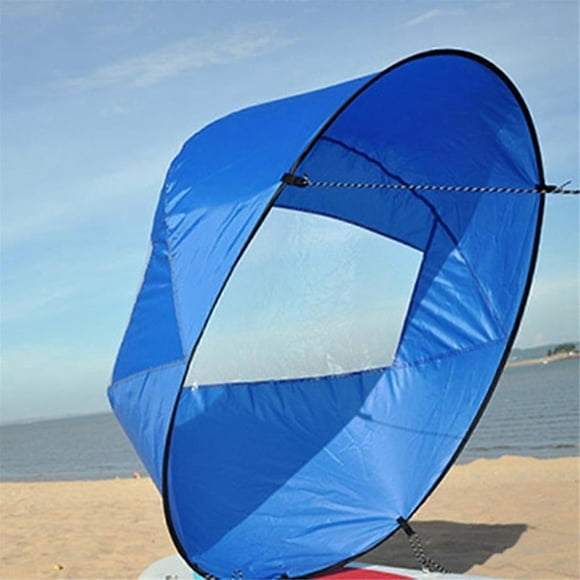 Green Kayak Sail Pvc Paddle Board Sail Kayak Downwind Sail Paddle Board Shaped Sail_Perfect Gift