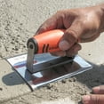 thumbnail image 2 of Kraft Tools CF164PF 6"x3-1/2" 3/8" R Stainless Steel Cement Edger with ProForm® Handle, 2 of 2