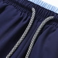 thumbnail image 5 of Afuyipoi Girls' Shorts,Elastic Summer Color - Blocked Waist Quick Dry Shorts Navy 6-7, 5 of 7