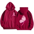 thumbnail image 1 of Chandail à Capuche Imprimé à Manches Longues pour Femmes, Ample, Oversize, Chandail, Blouse, 1 of 5