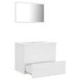 thumbnail image 4 of vidaXL Bathroom Furniture Set White and Sonoma Oak Chipboard, 4 of 78