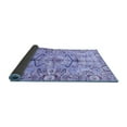thumbnail image 2 of Ahgly Company Indoor Rectangle Abstract Blue Modern Area Rugs, 2' x 3', 2 of 4