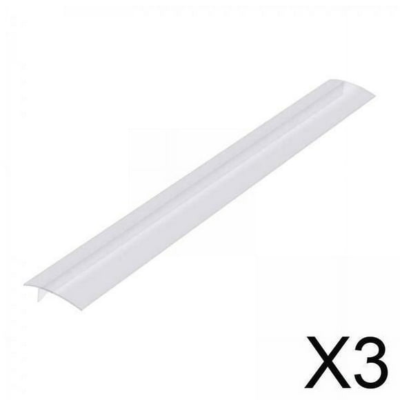 3xStoves Counter Cover Silicona Fácil De Instalar Sellos Horno Relleno Lateral Transparente