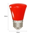 thumbnail image 2 of JShteea E27 3W Bombilla LED Ahorro Corona LED Foco para Sala Estar (Rojo), 2 of 6
