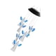 thumbnail image 3 of Matsuzay Campana de viento con energía solar LED para exteriores que cambia de color, luz para decoración de jardín y patio, regalo-mariposa Jardín y Patio Winkel, 3 of 6