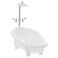 thumbnail image 4 of Pungan mini bathtub Miniature Bathtub Model Miniature Doll House Furniture Doll House Furniture Model,6.3"X6.1"X3.74", 4 of 10