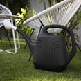 thumbnail image 2 of Bloem Promo 2 Gallon (256 Fl Oz) Black Resin Watering Can for Indoor and Outdoor Use, 2 of 6
