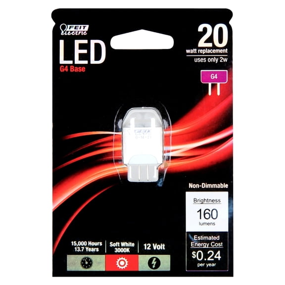 Feit Electric G4/LED 3 Watt G4 Base LED Bulb