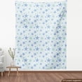 thumbnail image 4 of Ambesonne Starfish Fabric by the Yard Upholstery, Nautical Theme Starfish, 10 Yards, Almond Green Azure Blue, 4 of 5