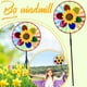 XZNGL Lampes Solaires Solaires Lampes de Jardin Garden Decorations Sunflower Windmill Party Windmill Sunflower Windmill – image 2 sur 9