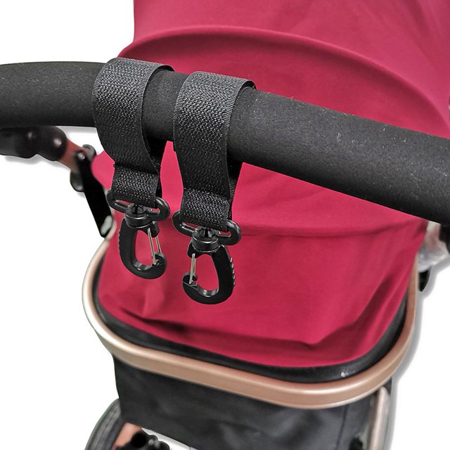 4 Uds. Ganchos para cochecito, gancho para bolsa de transporte para silla de ruedas, Clip para bolsa de compras Tmvgtek Para estrenar