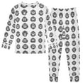 thumbnail image 2 of joogoo Gorilla Pattern 2 Piece Long Sleeve Tee and Pants Cotton Pajama Set 4T, 2 of 7
