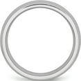 thumbnail image 2 of Cobalt Satin 7mm Half Round Band (Size 9.5) Made In China cc32-9.5, 2 of 5