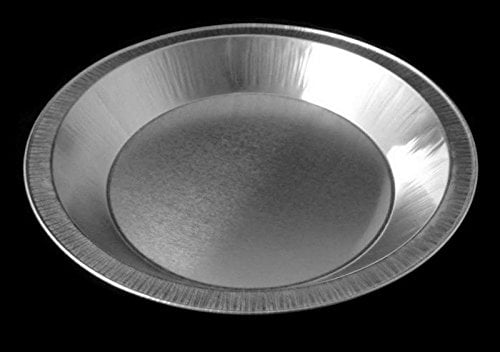 Handi-Foil 6" Aluminum Foil Pie Pan Plate Tin w/Clear Plastic Clamshell 25/PK 