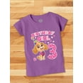 thumbnail image 4 of Tstars Paw Patrol Skye Themed T-Shirt - Girls' 3rd Birthday Gift, Perfect for Toddler Kids - Official Nickelodeon Licensed Apparel with High Quality Graphics, 4 of 7