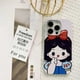 thumbnail image 3 of Kawaii Hello Kitty Sanrio Anime Phone Case For iPhone 15 14 13 12 11 Pro Max Xr X 7 8 14 Plus Case Cute cartoon Shockproof Cover, 3 of 5