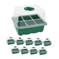 thumbnail image 1 of 10 bandejas de inicio para plántulas, reutilizables, para propagación y germinación. 6 hoyos, 1 of 9