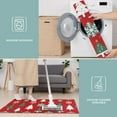 thumbnail image 6 of Red Christmas Tree and Snowflake Pattern Kitchen Rugs Sets Of 3,Kitchen Runner Rugs Non Skid Washable,Decorative Kitchen Floor Mats for Kitchen,Sink,Laundry,17"x30"+ 17"x47" + 17"x59", 6 of 6
