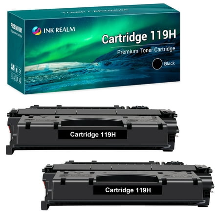 Ink realm Compatible Toner Cartridge for Canon 119II ImageClass MF5960DN MF5950DW MF414DW MF6160DW D1100 D1520 LBP6300DN LBP6650DN LBP253DW Printer Ink (Black,2-Pack)