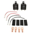 EseeAier 2 Sets 12V 120A Car Starter Relay 4 Pin High Current Relay ...