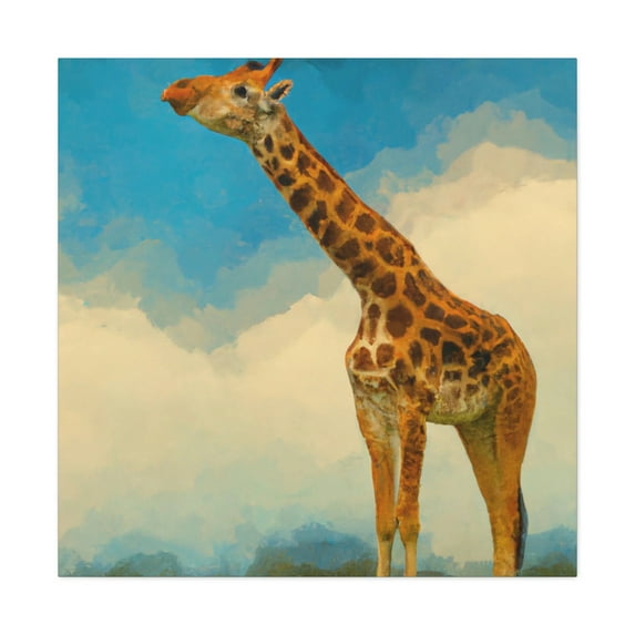 Serene Savanna Sunset - Canvas