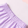 thumbnail image 4 of WRKEKC Girls Casual Shorts, Summer Shorts for Girls, Girls Trendy Summer Casual Solid Color Elastic Waist Fitting Breathable Loose Sports Shorts, 4 of 5