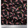 thumbnail image 3 of Soimoi Modal Satin Fabric Star & Shoes Fashion Decor Fabric Printed Yard 42 Inch Wide, 3 of 3