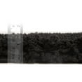 thumbnail image 5 of Unique Loom Solid Shag Collection Area Rug (9' x 12' Rectangle Jet Black), 5 of 7