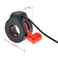 thumbnail image 2 of Acelerador de Dedo para Patinete EléCtrico, Sensor Hall, Acelerador de Pulgar para Bicicleta EléCtrica, Agarre Universal para Acelerador de Bicicleta EléCtrica, 2 of 5