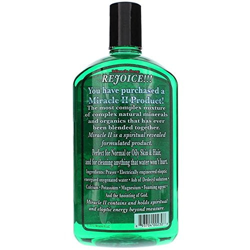 Miracle II Regular Soap 22 Oz Miracle 2 Walmart