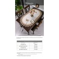 thumbnail image 2 of WCHUANG Embroidered Tablecloth Lace Table Runner, Oval Coffee Table Runner Table Centerpiece Doily Placemat Nightstand Dresser Scarf, 2 of 2