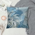 thumbnail image 2 of Chilfamy Nautical Coastal Lumbar Throw Pillow Covers Ocean Seashell Coral Starfish Decorative Pillow Cases Summer Beach Blue Gray Beige Pillow Covers Home Decor For Living Room Sofa Couch 22x22in, 2 of 5