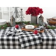 thumbnail image 4 of Saro Lifestyle Cotton And Poly Blend Buffalo Plaid Table Runner, 4 of 5