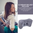 thumbnail image 4 of Luxshiny Almohada Lumbar De Azul Para Asiento De Automóvil Con Soporte Cómodo Y Ergonómico, 4 of 6