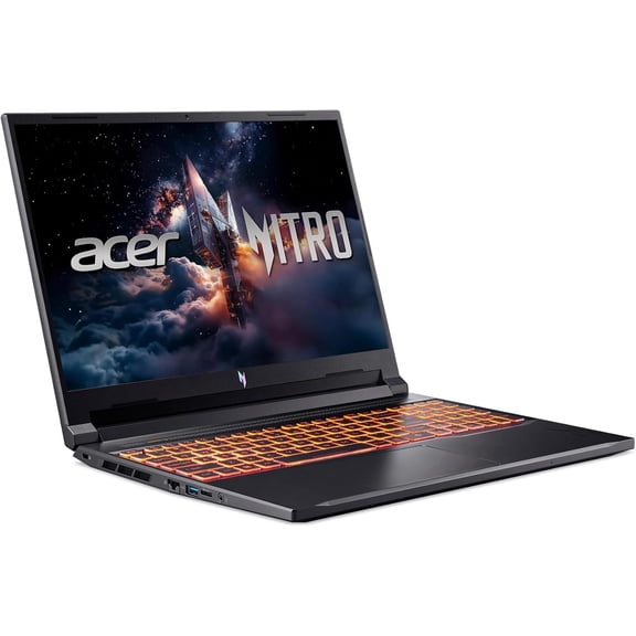 acer Nitro V Gaming Laptop | Intel Core 9 Processor 270H | NVIDIA GeForce RTX 5070 Laptop GPU | 16" WUXGA IPS 180Hz Display | 32GB DDR5 | 1TB Gen 4 SSD | Wi-Fi 6 | Backlit KB | ANV16-72-933F