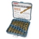 thumbnail image 1 of Juego de brocas Hi-Spec de 99 piezas de acero SAE HSS para taladros - Brocas de tamaño de 1/16 a 3/8" para metal, plástico, madera, paneles de yeso - Kit completo de brocas en estuche de almacenamient, 1 of 7