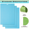 thumbnail image 2 of Cutting Mat for Joy Xtra, 8.5x12Inch Standard Grip & Light Grip Cutting Mats Set, for Joy Extra Accessories,A, 2 of 6